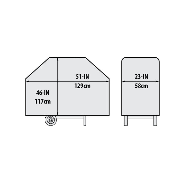 Broil King Freestanding Grill Cover - Baron/Monarch/Gem 300