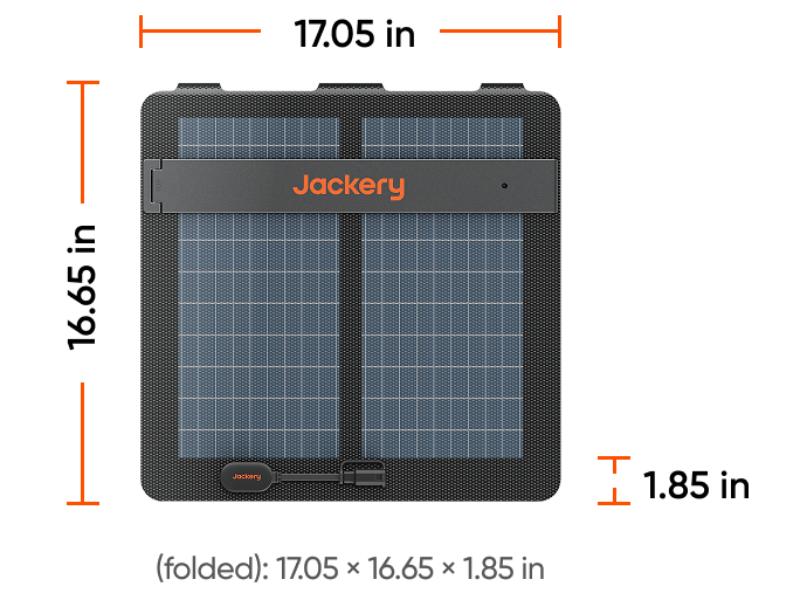 Jackery SolarSaga 100 Air | 100W Ultra-Light Solar Panel