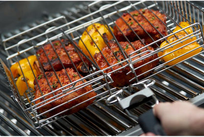 Broil King Stainless Steel Square Grill Basket with Detachable Handle (#65070)