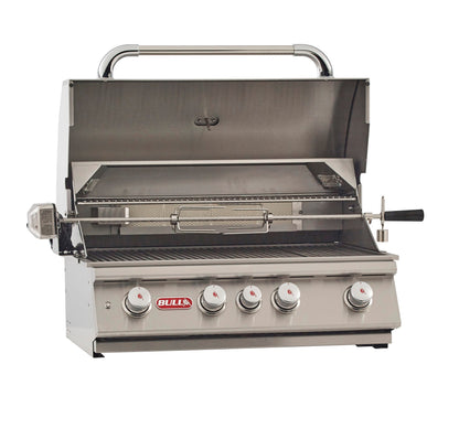 Bull Outdoor Products Angus 30" Built-In Gas Grill – 4-Burner (LP/NG)