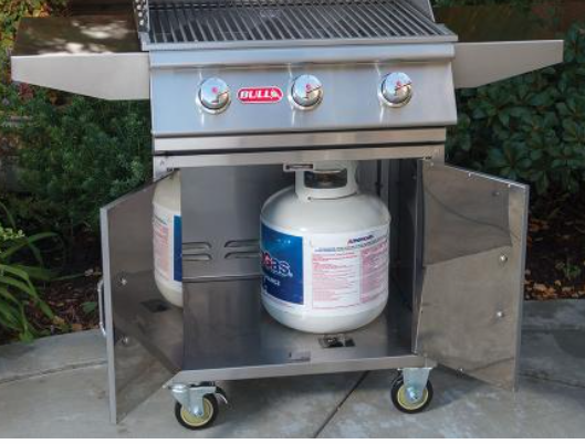 Bull Steer Cart - 24" Stainless Steel (#69500)
