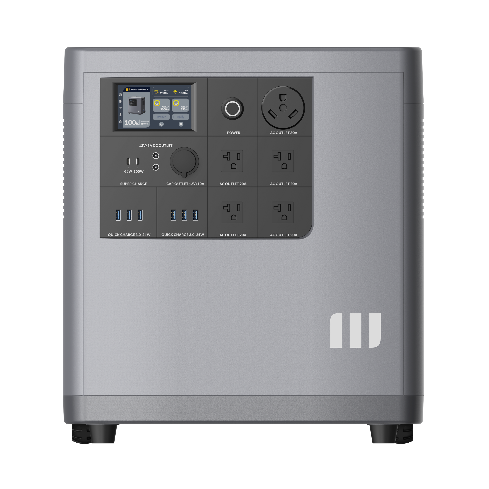 Mango Power E Big Battery Solar Generator Kit (7kWh)