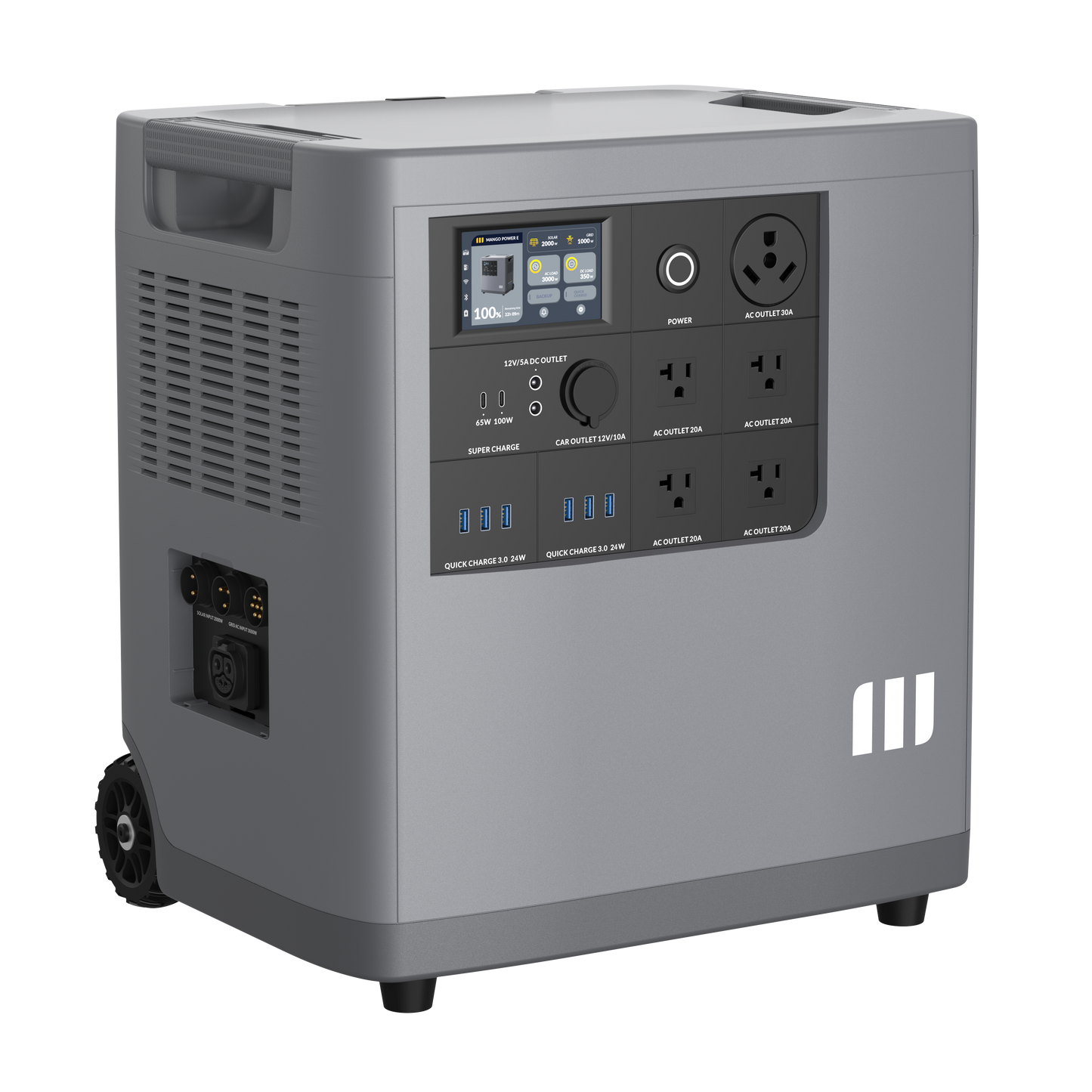 Mango Power E 120V Plus 2 - 200W Solar Panels Package