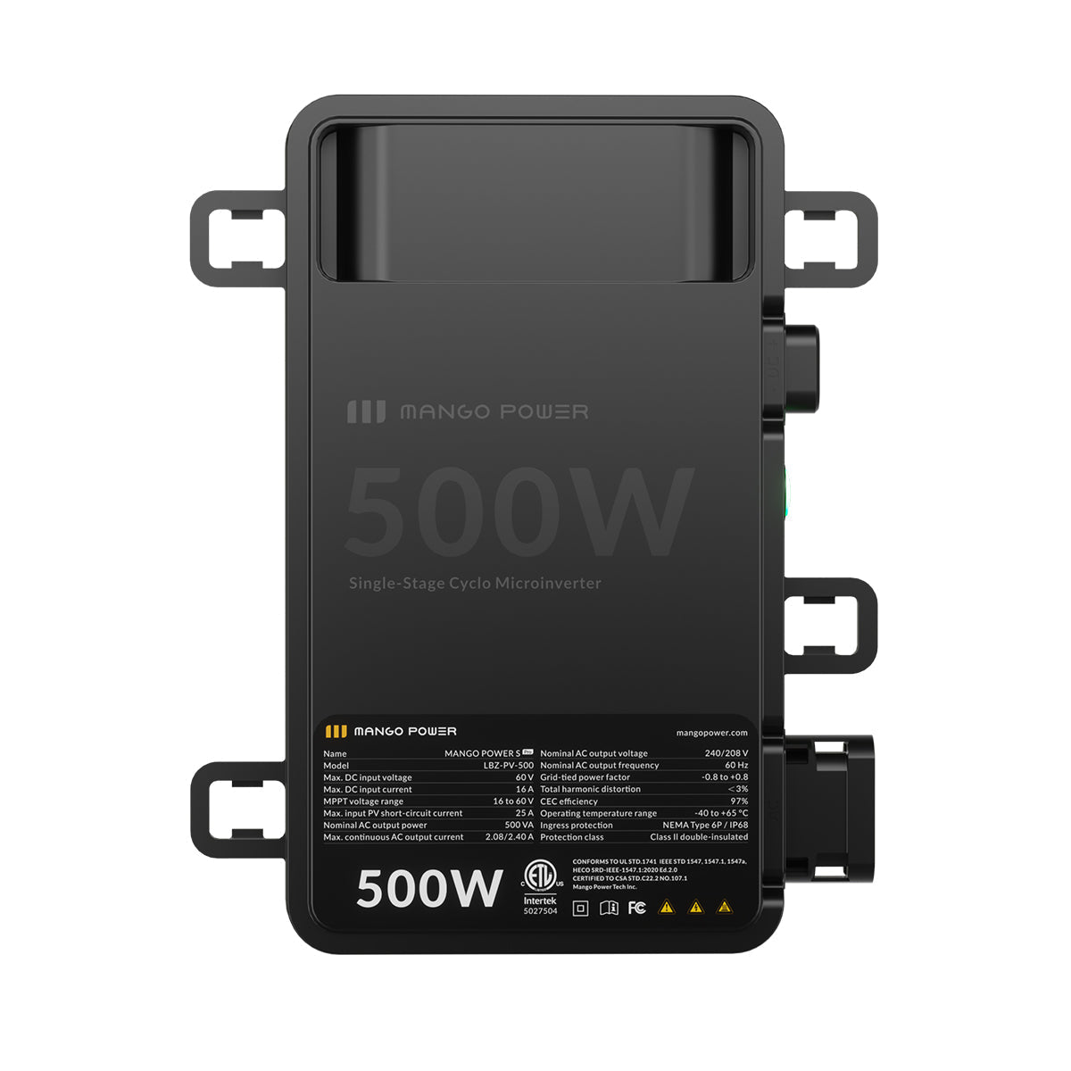 Mango Power S Pro 5000W Microinverter Set (10x) + Gateway