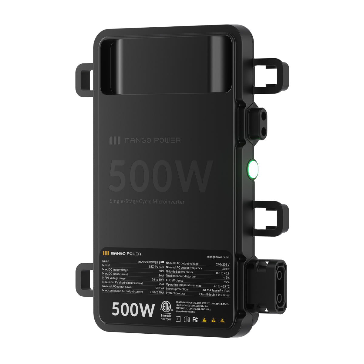 Mango Power S Pro 5000W Microinverter Set (10x) + Gateway