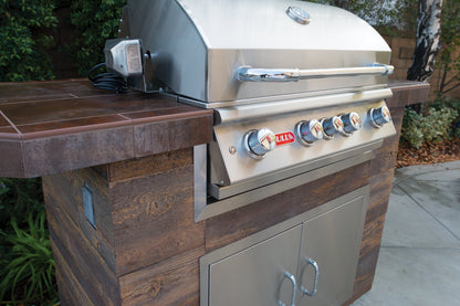 Bull Outdoor Products Angus 30" Built-In Gas Grill – 4-Burner (LP/NG)