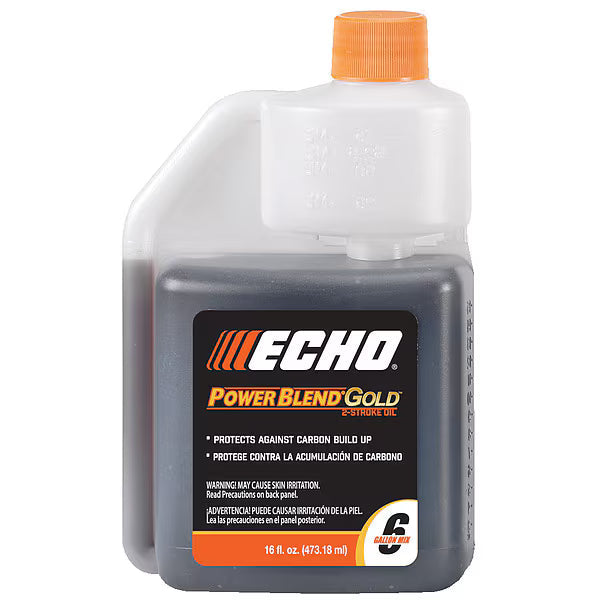ECHO PowerBlend® Gold 16 Oz. 2-Stroke 2-Cycle Engine Oil,  ISO-L-EGD Certified