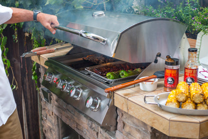 Bull Outdoor Products Angus 30" Built-In Gas Grill – 4-Burner (LP/NG)