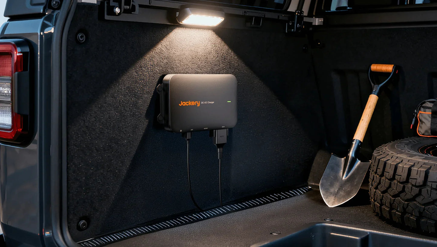 Jackery DC-DC Alternator Charger | Fast In-Vehicle Charging
